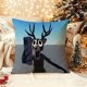 thumbnail image 1 of One 99 Nights in the Forest Deer for Man Selfie Printed Pillowcase Double-sided Print Machine Washable and Durable Suitable for Indoor/outdoor Decor Bedroom Liv, 1 of 1
