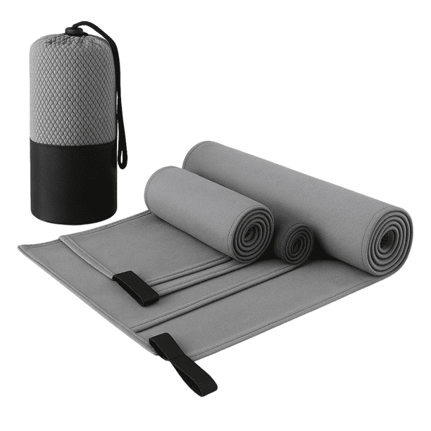 Toalla Microfibra Set De 3 Baño Viaje Natación Secado Rápido
