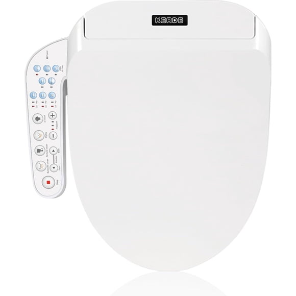 Asiento Bidet Eléctrico KERDE US08B Calefaccionado Blanco