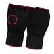 thumbnail image 4 of Vendas de Gel para boxeo, guantes interiores, protección acolchada para manos para hombres y mujeres, correas de muñeca rápidas para Sanda, ejercicio, Negro y rojo, 4 of 5