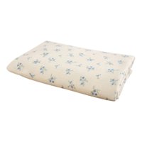 Magideal - Tela De Algodón Para Costura De Retales, Tejido Acolchado Con Estampado De Flores Diy, Tela De Crepé Para Ropa De Cama, Costura Artesanal, Bolsa Hecha