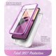 thumbnail image 2 of Funda i-Blason iPhone Xs Max 6.5" Bumper de Cuerpo Completo Morada, 2 of 7