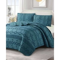 Meipulis - Cobertor Colcha Quilt Tufting De Lujo Suave 2 Plazas