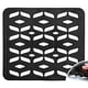 thumbnail image 1 of Tapete para fregadero de cocina S&T INC. 33 x 29 cm, diseño elevado, negro, 1 of 8