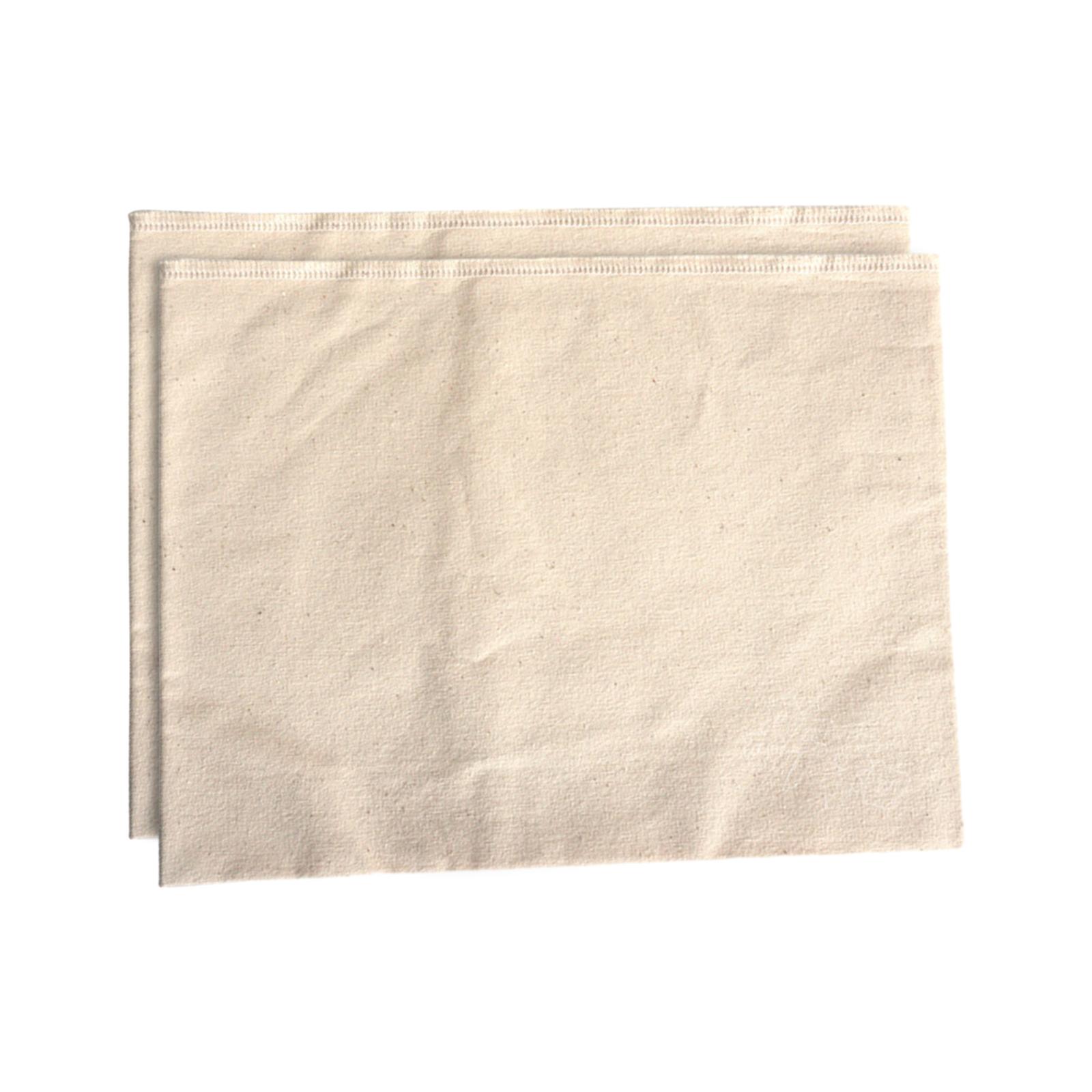 Magideal - Paquete De 2 Alfombrillas Para Hornear Baguettes, Paño Para Hornear Pan, Herramienta Gruesa De Formación Premium, Paño De Prueba Resistente Para Horne 75Cmx45Cm