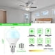 thumbnail image 2 of Bombillas BUBO para ventilador de techo, 5,5 W, E12, 5000 K, 120 V, paquete de 10, 2 of 9