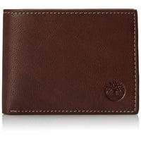 Cartera Timberland Blix Slimfold De Piel Para Hombre, Color Marrón