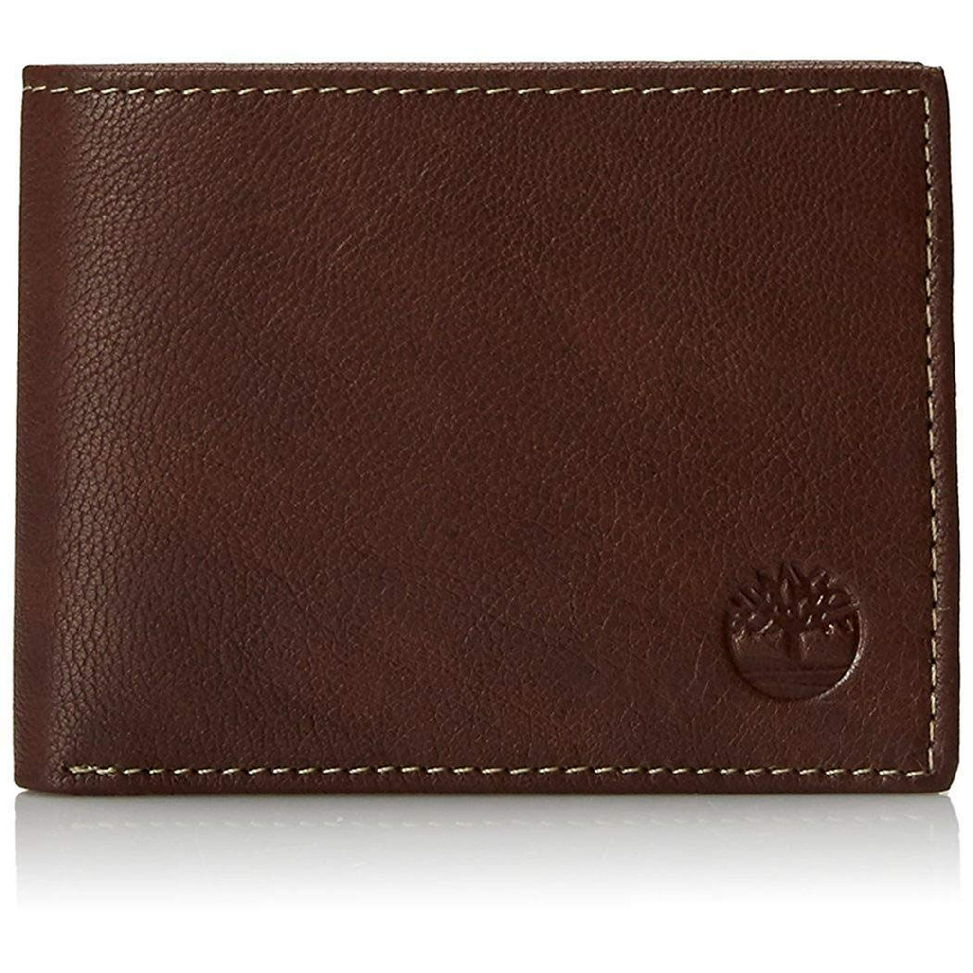 Cartera Timberland Blix Slimfold De Piel Para Hombre, Color Marrón