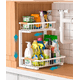 thumbnail image 2 of Organizador Estante Multiuso Bajo Lavaplatos Cocina Baño Blanco, 2 of 3