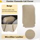 thumbnail image 5 of 1 pieza para Land Rover LR3 LR4 2005-2016 Cubierta de reposabrazos de tapa de consola central de cuero beige, 5 of 7
