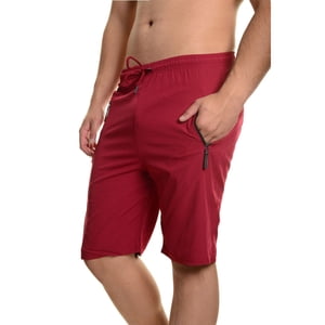 Likeshop - Short Deportivo Hombre Secado Rápido Bolsillos Cierre 7521