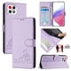 thumbnail image 5 of Funda tipo cartera FOXDOCK para T-Mobile REVVL 7 con soporte, ranuras, RFID, diseño de gato, 5 of 5