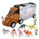thumbnail image 3 of Dinosaurio Coche Animales Juguete Juego Transporte Portador Juguete Niños Niños Niños Rinoceronte, 3 of 5