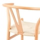 thumbnail image 5 of Silla de Comedor Wishbone Natural, 5 of 8