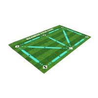 Ioensy - Esterilla De Entrenamiento De Fútbol Resistente Al Desgaste, Para Entrenamiento De Pisadas De Fútbol En Interiores, 60 Cm X 90 Cm