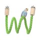 thumbnail image 1 of Uxcell Columpio de Percha de Cuerda para Pájaros Soporte de Cuerda para Pájaros 39 Pulgadas Verde Claro, 1 of 6