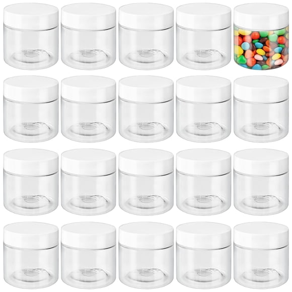 Tarro OJYUDD 20 uds 60 ml Contenedor Cosmético Transparente