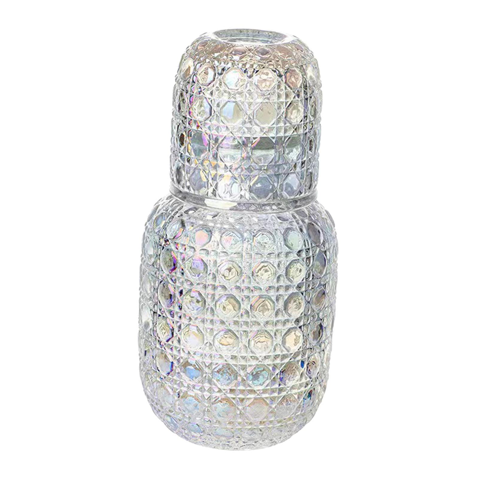 Bothyi - Jarra De Agua Junto A La Cama Y Juego De Teteras De Vidrio Para El Hogar Del Restaurante Multicolor