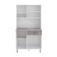 thumbnail image 2 of Mueble Cocina 6 Puertas Blanco - Gris, 2 of 3