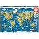 thumbnail image 3 of Rompecabezas EDUCA 200 piezas mapa del mundo, 3 of 3