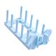 thumbnail image 5 of Estante De Madera Para Platos, Estante Para Almacenar Platos, Soporte Para Decoración De Armarios Del Hogar, Color Azul, 5 of 5