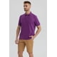 thumbnail image 2 of Polera Hombre Piqué Básica Lisa Morado, 2 of 4