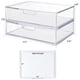 thumbnail image 5 of Cajones organizadores apilables StorI STAX Clear (juego de 2), 5 of 8