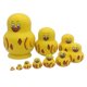 thumbnail image 3 of 10 Piezas De Pato Amarillo Pintado De Madera Ruso Mu?ecas De Anidación Juguetes Matryoshka, 3 of 4