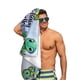 thumbnail image 5 of Bebé Tortuga Toalla de playa de secado rápido con diseño temático, regalo para mujeres y niñas, ideal para cumpleaños, fans, amantes de la música, uso en la playa o al aire libre, 78 × 160 cm, 5 of 6