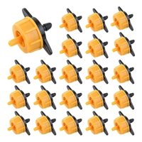 Genérica - Pack 100 Goteros Autocompensado Amarillo De 2 Litros Hora