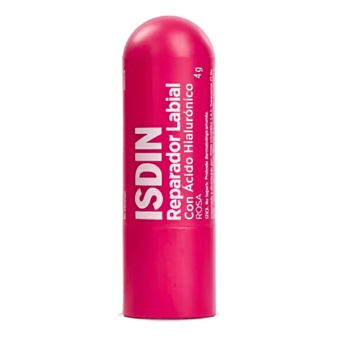 Reparador Labial Stick Rosa Con Ácido Hialurónico 4G Isdin Barra