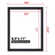 thumbnail image 2 of Soporte Magnético VAIIGO 23 x 28 cm Pack de 5 PVC, 2 of 8