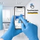 thumbnail image 4 of Guantes desechables Schneider Nitrile Exam L, caja de 100 unidades, azul, 4 of 7