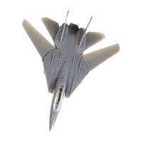 Magideal - 1:144 Escala 4D Rompecabezas Modelos De Aviones De Colección Diy Ensamblar Rompecabezas Juguetes Simulación Modelo Juguete Aviones Juguetes , F14A