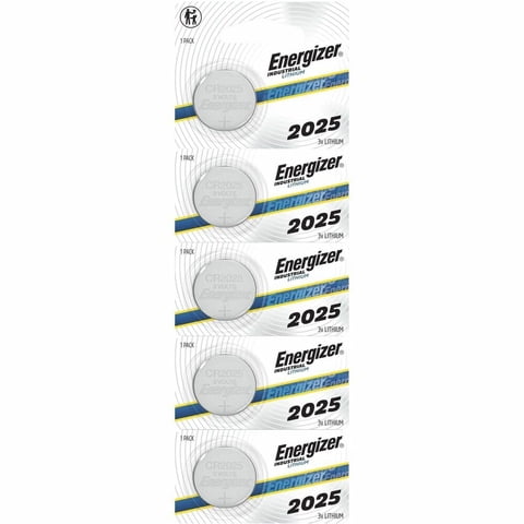 Batería Energizer Industrial Lithium Cr2025 3V (Paquete De 5)