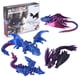 thumbnail image 1 of Dragón De Juguete De 4 Piezas Impreso En 3d 30 Cm Coleccionable, 1 of 6