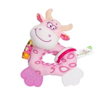 Genérico - Sonajero De Mano Suave Animal Peluche Bebe Lau