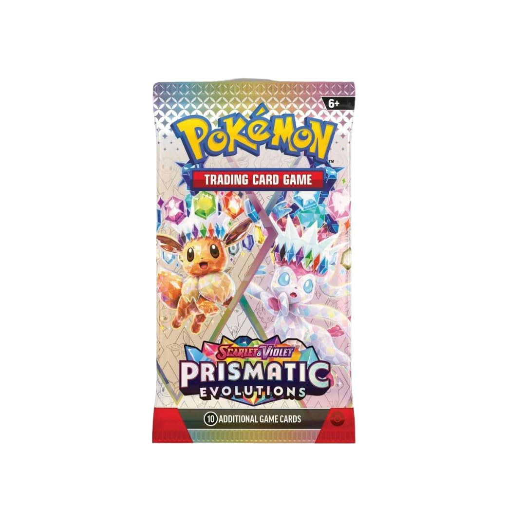 Booster Pack Pokémon Tcg Scarlet & Violet Prismatic 10 Cartas