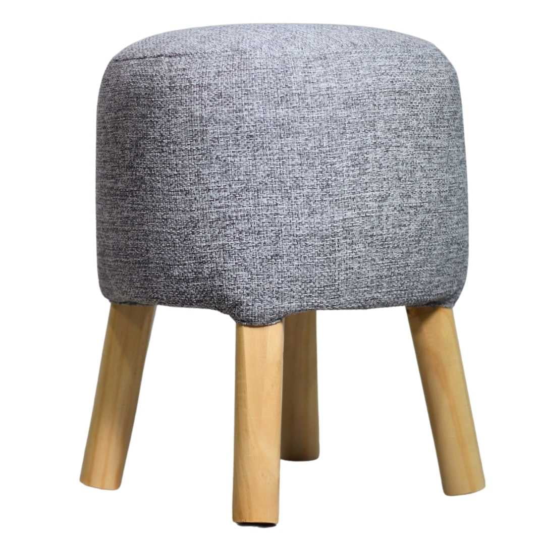 Máxima Design - Pouf Bird Gris Omega 35x35x45 Cm