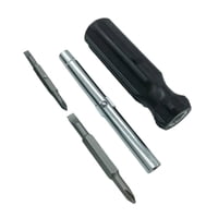 Ioensy - Juego De Destornilladores Juego De Destornilladores De Puntas Múltiples Herramienta Para Reparación De Automóviles Uso Doméstico Negro