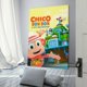 thumbnail image 3 of Chico Bon Bon: Mono con Cinturón de Herramientas Cuadro decorativo colgante - Arte de pared - Póster enmarcado - Decoración de pared - Regalos para familia, amigos y aficionados 20*30 cm, 3 of 6