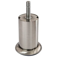 Genérico - Pata Para Cama Flex Metálica Satinada Vástago 1.05 Cm