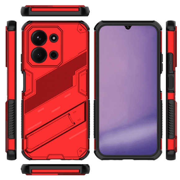 Funda GANGXUN Antigolpes para Xiaomi Redmi 15C 5G con Soporte Invisible, Antihuellas y Protección Completa