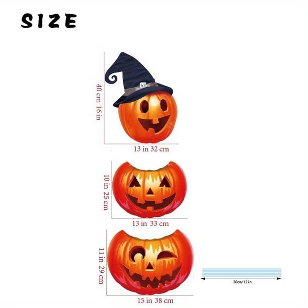 1pc, Festive Halloween Pumpkin Sign - Three-Layer Plastic Plaque for Home, Restaurant, Bar, Cafe, Garage, Yard Decor - Adds a Spooky Touch to Any Space