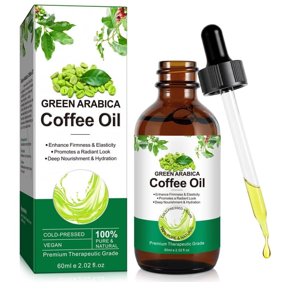 Aceite de Café Verde Arabica 100 % Puro YMFGPFYL 60 ml