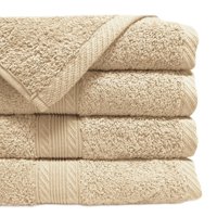 Lourdes - Toalla De Mano 45×90 Cm / Beige –