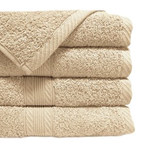 Toalla De Mano 45×90 Cm / Beige – Lourdes
