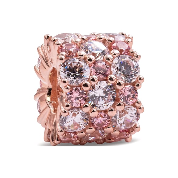 Charm Pandora Pink & Clear Sparkle