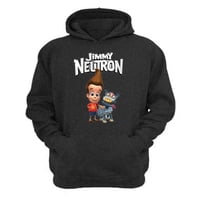 Genérico - Polerón Canguro Niño Genio Gris Oscuro Talla Xs Unisex