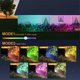 thumbnail image 2 of Luces solares APOMAO para exteriores, pack de 4, multicolor e impermeables, 2 of 7
